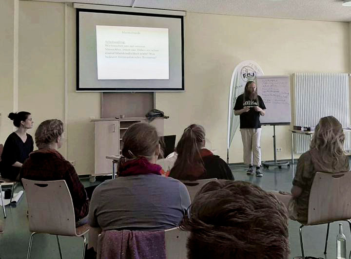 NIR-Workshop im Rahmen der Aktionswoche gegen Antimuslimischen Rassismus